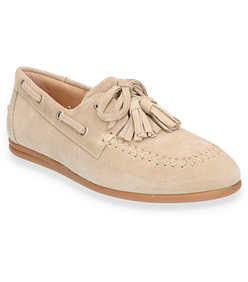 Sí Damen-Schnürschuhe aus Leder 101302000310 (Beige)