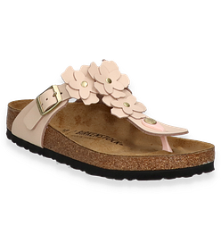 Birkenstock GIZEH FLOWER EMBELLISHMENT Damen-Zehentrenner 591591000007 (Rosa)