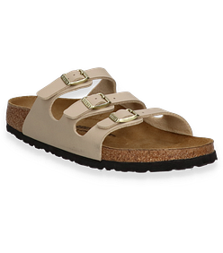 Birkenstock FLORIDA BS Damen-Pantoletten 591301000005 (Beige)