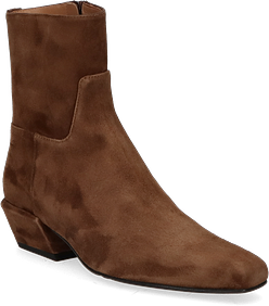 Phillip Hardy Damen-Stiefeletten aus Leder 105202000040 (Mittelbraun)