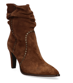Phillip Hardy Damen-Stiefeletten aus Leder 106222000024 (Braun)