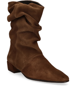 Pedro Miralles POMPEI Damen-Stiefeletten aus Leder 106202000051 (Braun)