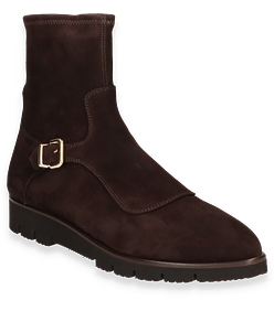 Trumans Klassische Damen-Boots aus Leder 102202969758 (Braun)