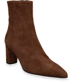 Phillip Hardy Damen-Stiefeletten aus Leder 106202000047 (Dunkelbraun)