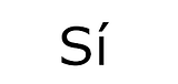 Sí